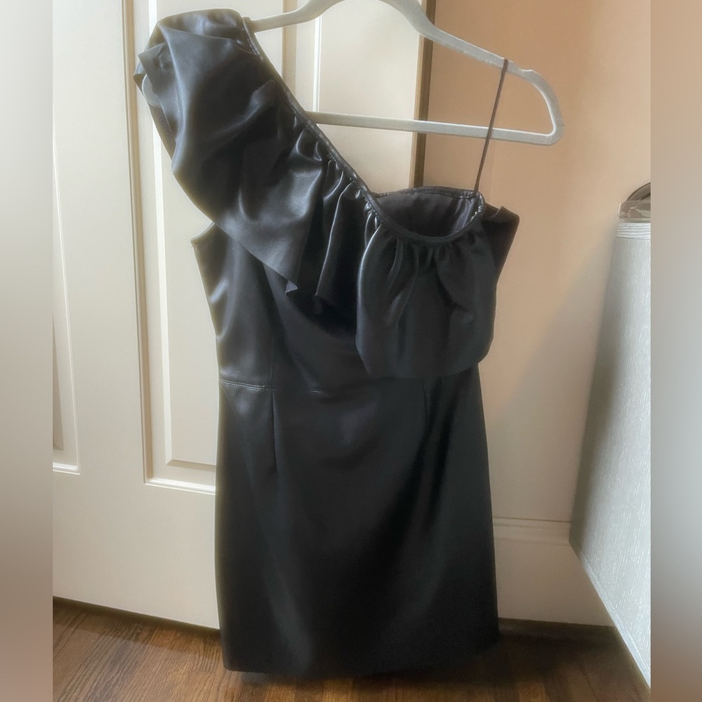 BB Dakota leather black dress